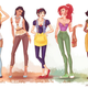 Image for article titled The Disney Princesses, if they lived in Williamsburg or Portland
